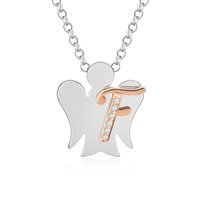 Collana Roberto Giannotti Donna L'alfabeto degli Angeli in Argento Zirconia GIA500F - GIA500F